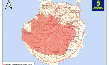 El Cabildo declara alerta por riesgo de incendios forestales en Gran Canaria.