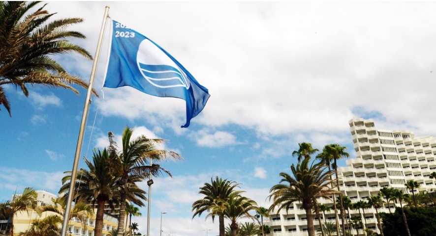 San Agustín, Meloneras, Playa del Inglés y Faro de Maspalomas recuperan las Banderas Azules de sus playas