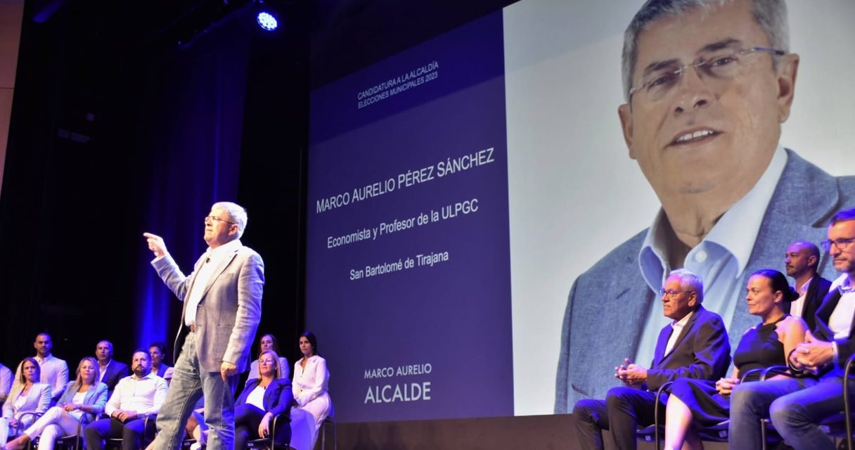 Marco Aurelio Pérez garantiza una mayoría absoluta de PP-AV para un gobierno responsable