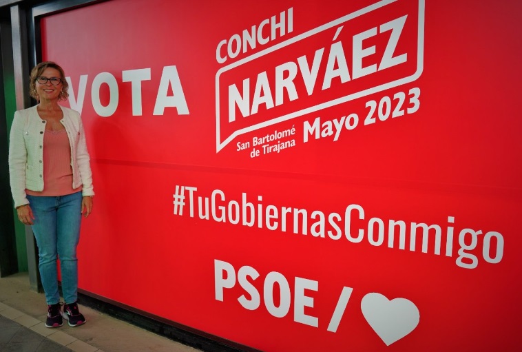 Narváez: «El PSOE es el primero en intención de voto en San Bartolomé de Tirajana».