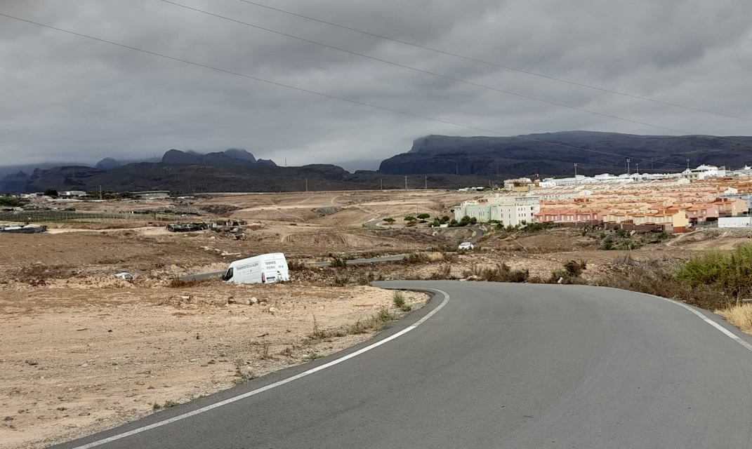 La carretera tercermundista entre El Tablero y Calderín