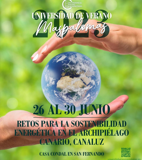 «Retos para la sostenibilidad energética en Canarias», en la Universidad de Verano de Maspalomas