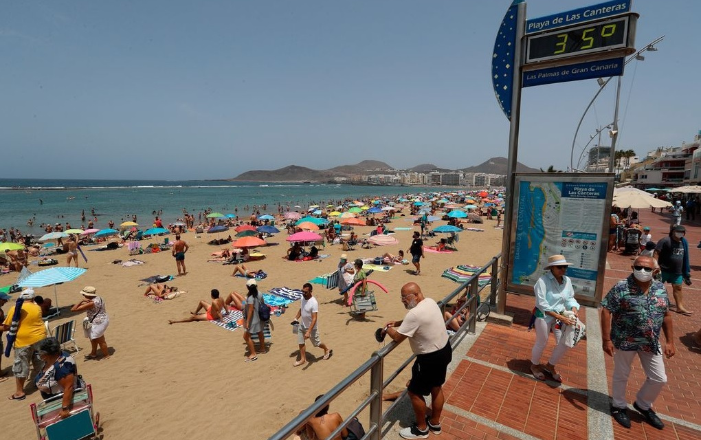 6,8 millones de extranjeros llegan a Canarias en el primer semestre de 2023