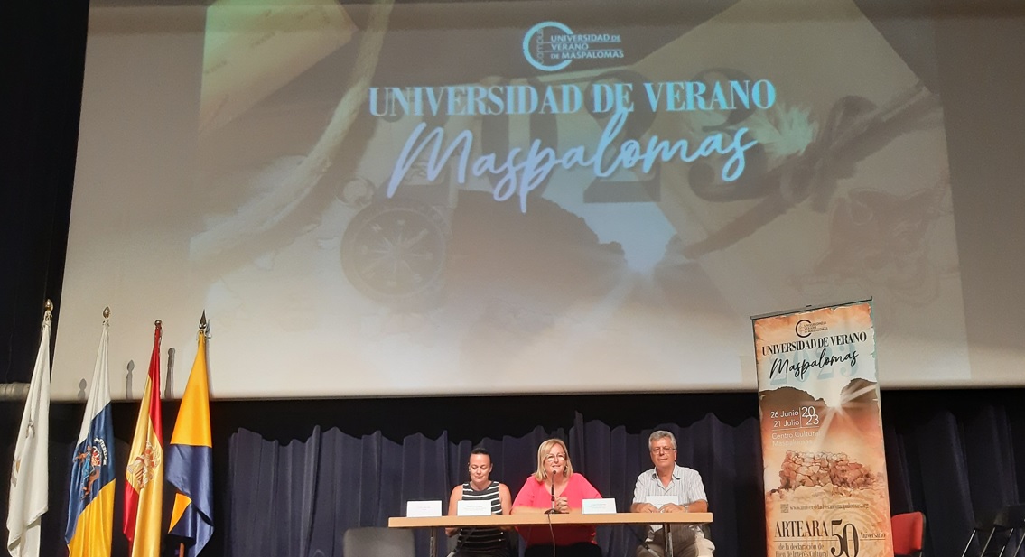 Elena Alamo destaca el éxito de la Universidad de Verano de Maspalomas