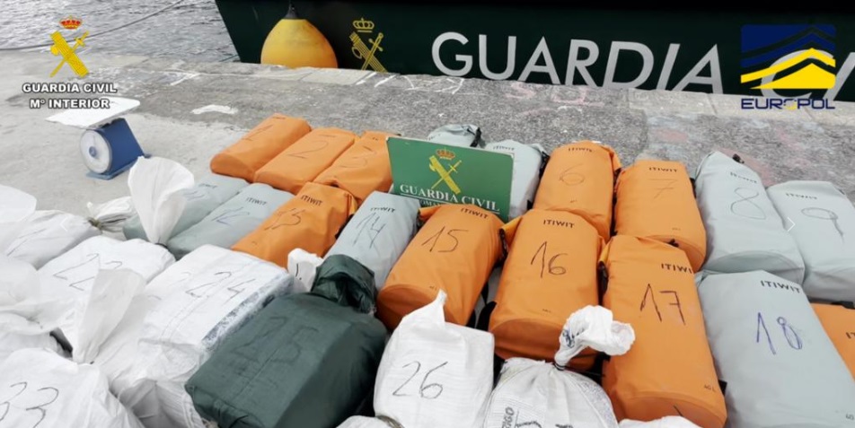 Narcos de la mafia calabresa y el clan de los Balcanes detrás de los 700 kilos de coca con destino Gran Canaria
