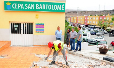 San Bartolomé de Tirajana mejora los centros educativos