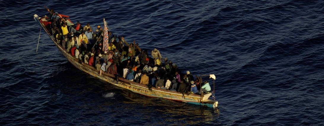 El cayuco de cada día llegó ayer a Arguineguín con 103 inmigrantes ilegales