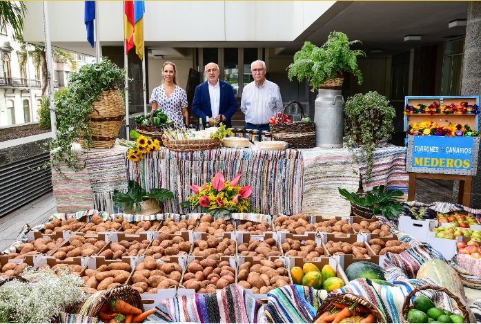 El Cabildo de Gran Canaria llevará una tonelada de productos en su carreta de la Romería del Pino