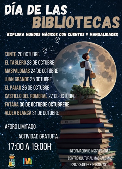 San Bartolomé de Tirajana celebra el «Día de las Bibliotecas 2023»