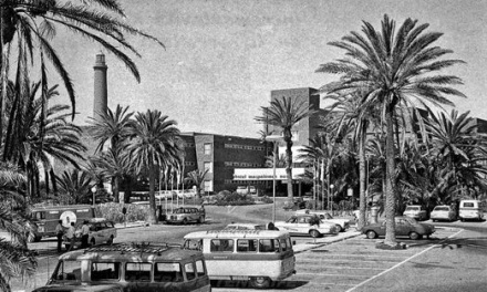 Maspalomas en blanco y negro: Hotel Oasis, 1969