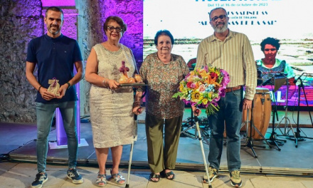Santa Lucía de Tirajana homenajea a Dolores Santana y a las mujeres salineras