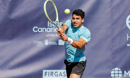 Cuatro tenistas españoles pasan la primera ronda en el Torneo Internacional que se disputa en Maspalomas