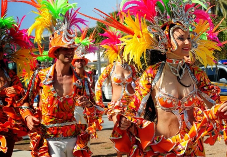 Un artístico cartel para un gran Carnaval, como el de Maspalomas