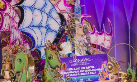 Carmen Atteneri Caraballero, Reina Infantil del Carnaval Internacional Maspalomas 2024
