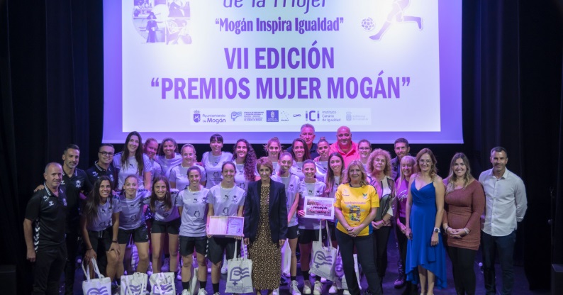 Futbolistas del C.D Fermanguín, VII Premios Mujer Mogán