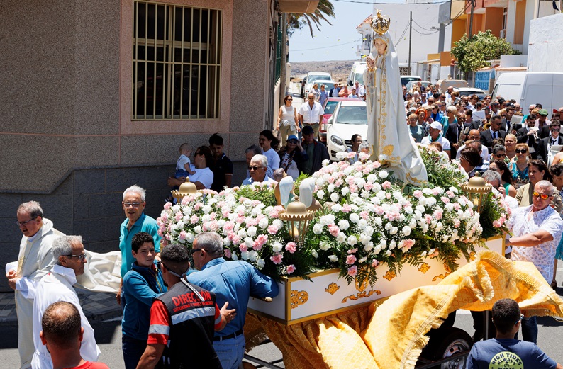 Aldea Blanca celebra del 10 al 19 de mayo las fiestas en honor a la Virgen de Fátima