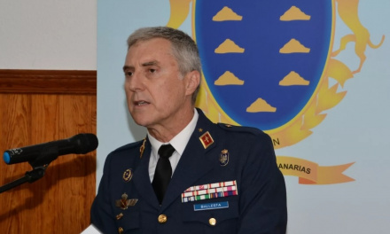 El general Juan Antonio Ballesta toma posesión como Segundo Jefe del Mando Aéreo de Canarias