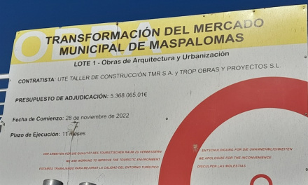 9 preguntas al Cabildo de Gran Canaria sobre el retraso del Mercado de Maspalomas y un panel de 619.157,99 euros