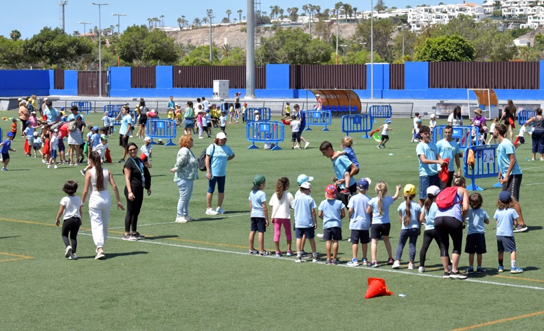 El Ayuntamiento organiza la II Miniolimpiada Escolar de Juegos Recreativos en Maspalomas