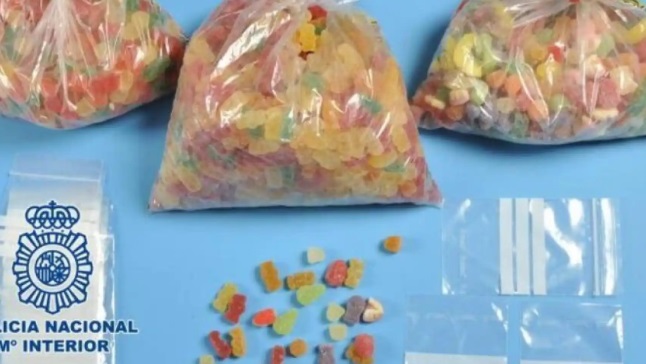 Con ramificación en Maspalomas: Cae una organización de venta de gominolas por internet con droga de síntesis