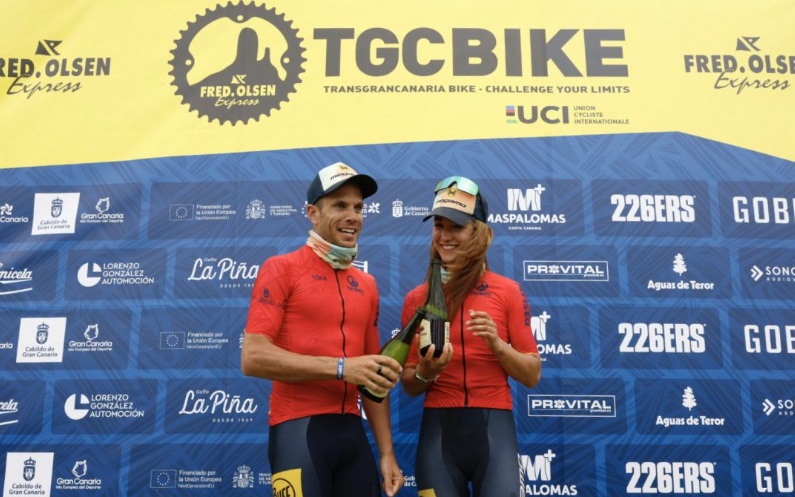 Van Doorn y Becking vencedores en la Fred.Olsen Extress Gran Canaria Bike 2024