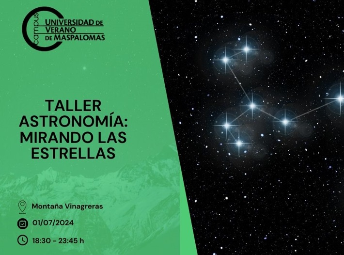 «Mirando las Estrellas», un Taller de la Universidad de Verano de Maspalomas
