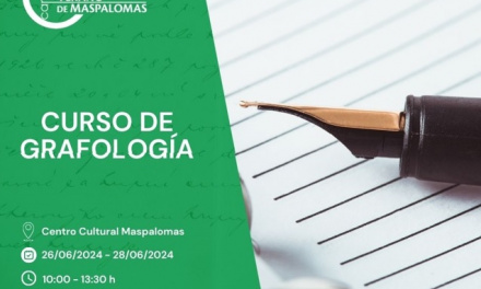Grafología y rasgos de la personalidad en la Universidad de Verano de Maspalomas