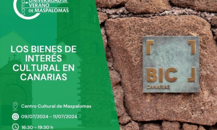 «Los bienes de interés cultural en Canarias», nuevo curso de la Universidad de Verano de Maspalomas