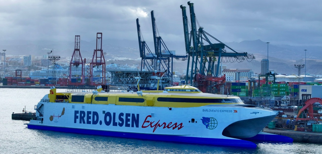 El Barlovento Express comienza a operar entre Las Palmas de Gran Canaria y Morro Jable