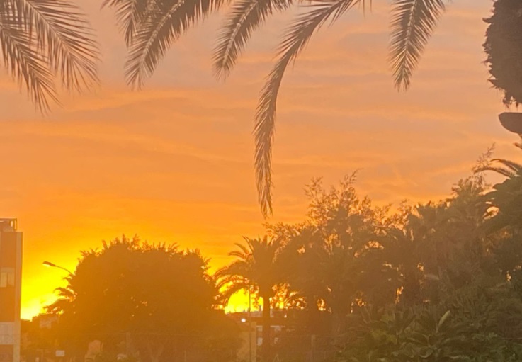 La fotografía de Stefan Sánchez Blomfield: «Atardecer en Maspalomas»