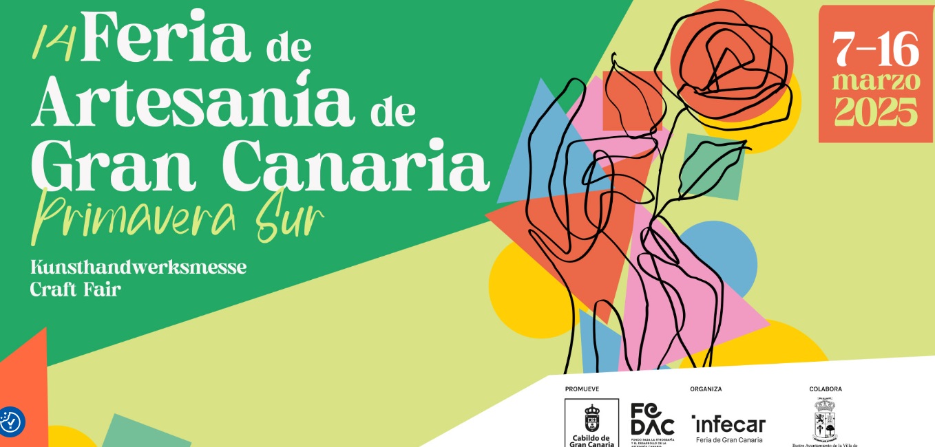 La XIV Feria de Artesanía de Gran Canaria Primavera Sur en Maspalomas, del 7 al 16 de marzo