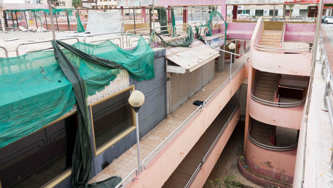 Urbanismo ratifica la demolición del Centro Comercial Metro en Maspalomas
