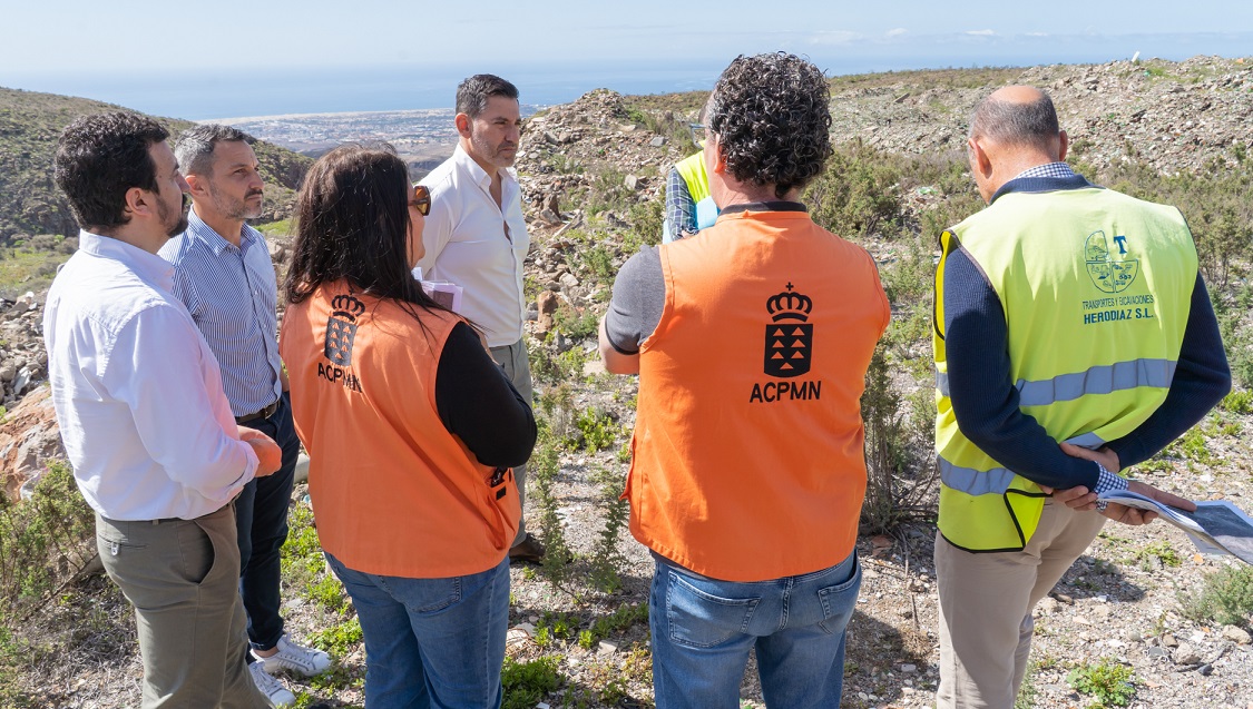 Recuperación ambiental en el vertedero ilegal de Degollada de las Yeguas