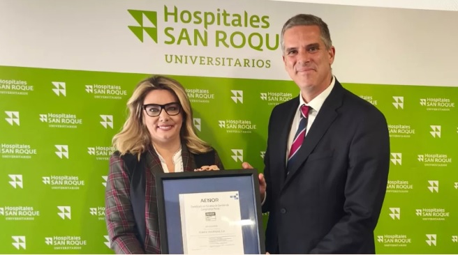 Hospitales San Roque, primer hospital de Canarias en certificarse en Compliance Penal UBE 19601