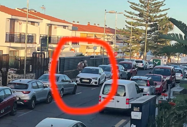 Ladrones en las calles de San Agustín, Maspalomas