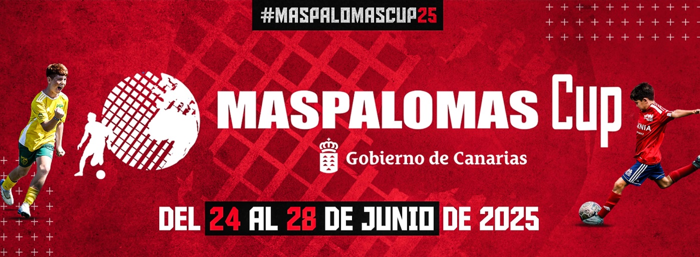La XI Maspalomas Cup de Fútbol del 24 al 28 de junio en San Bartolomé de Tirajana con 180 equipos