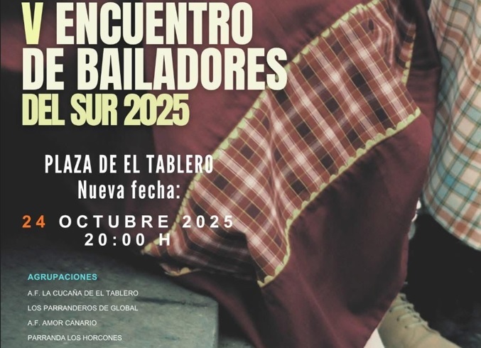 El Tablero disfrutará el viernes del V Encuentro de Bailadores Folklóricos del Sur