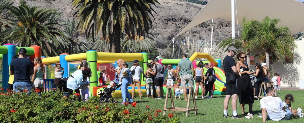 Más de 1.000 personas en el Encuentro Vecinal en Parque Sur, Maspalomas