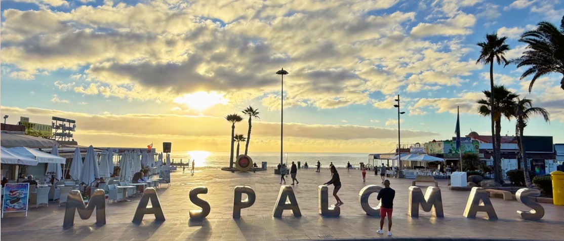 Primeras luces de Maspalomas, por MyCanaryislands