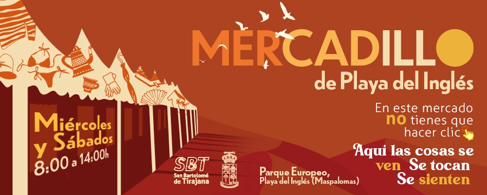 Mercadillo de Playa del Inglés impulsa la compra presencial
