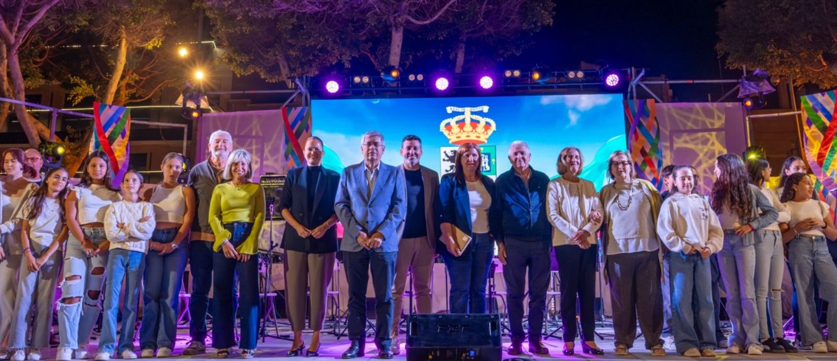 Emoción colectiva con el pregón inaugural de las Fiestas en El Tablero