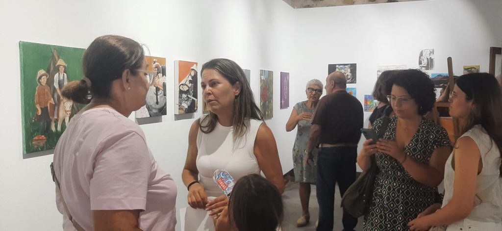 Exposición de pintura en Casa de Saturninita de San Fernando de Maspalomas