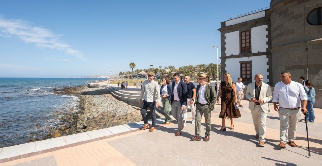Presentación de las obras turísticas del Consorcio Maspalomas Gran Canaria en el entorno del Faro