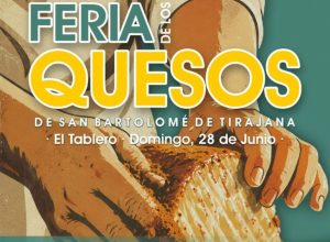 Quesos artesanales elaborados en San Bartolomé de Tirajana para la I Feria del Queso de El Tablero