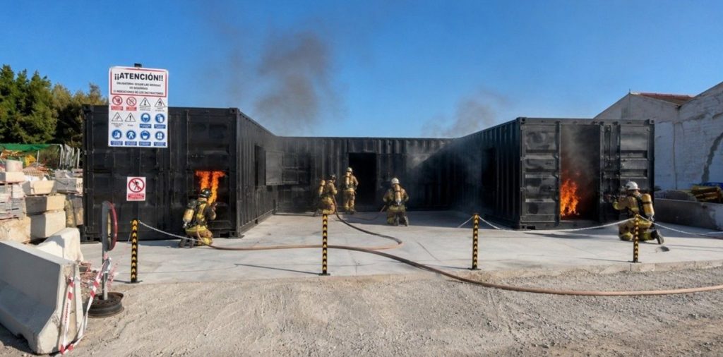 Pleno de San Bartolomé de Tirajana en el que el PSOE pidió reubicar el campo de prácticas de los bomberos.